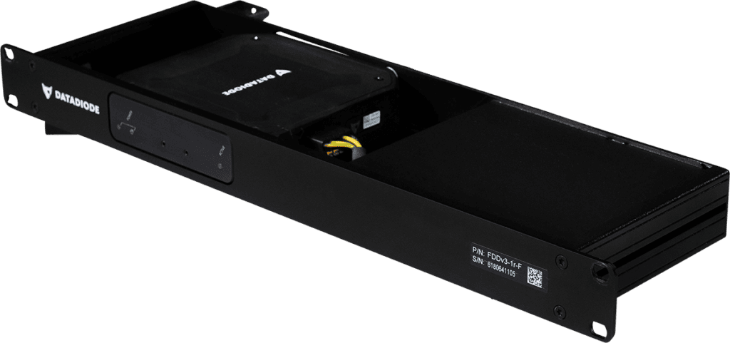 Fox DataDiode Ruggedized Frontansicht